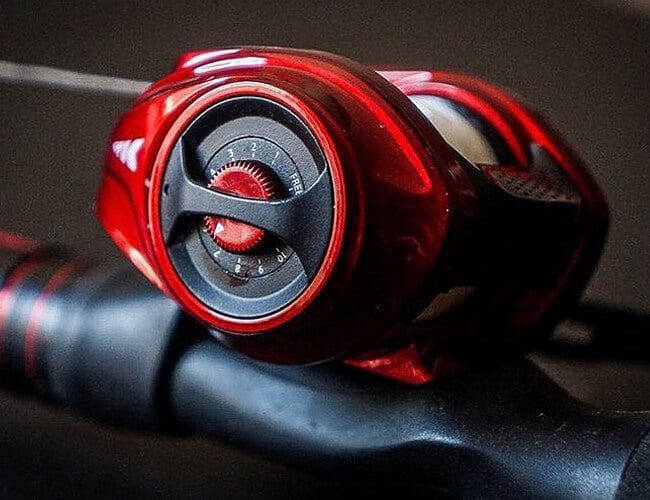 baitcasting reel brake system