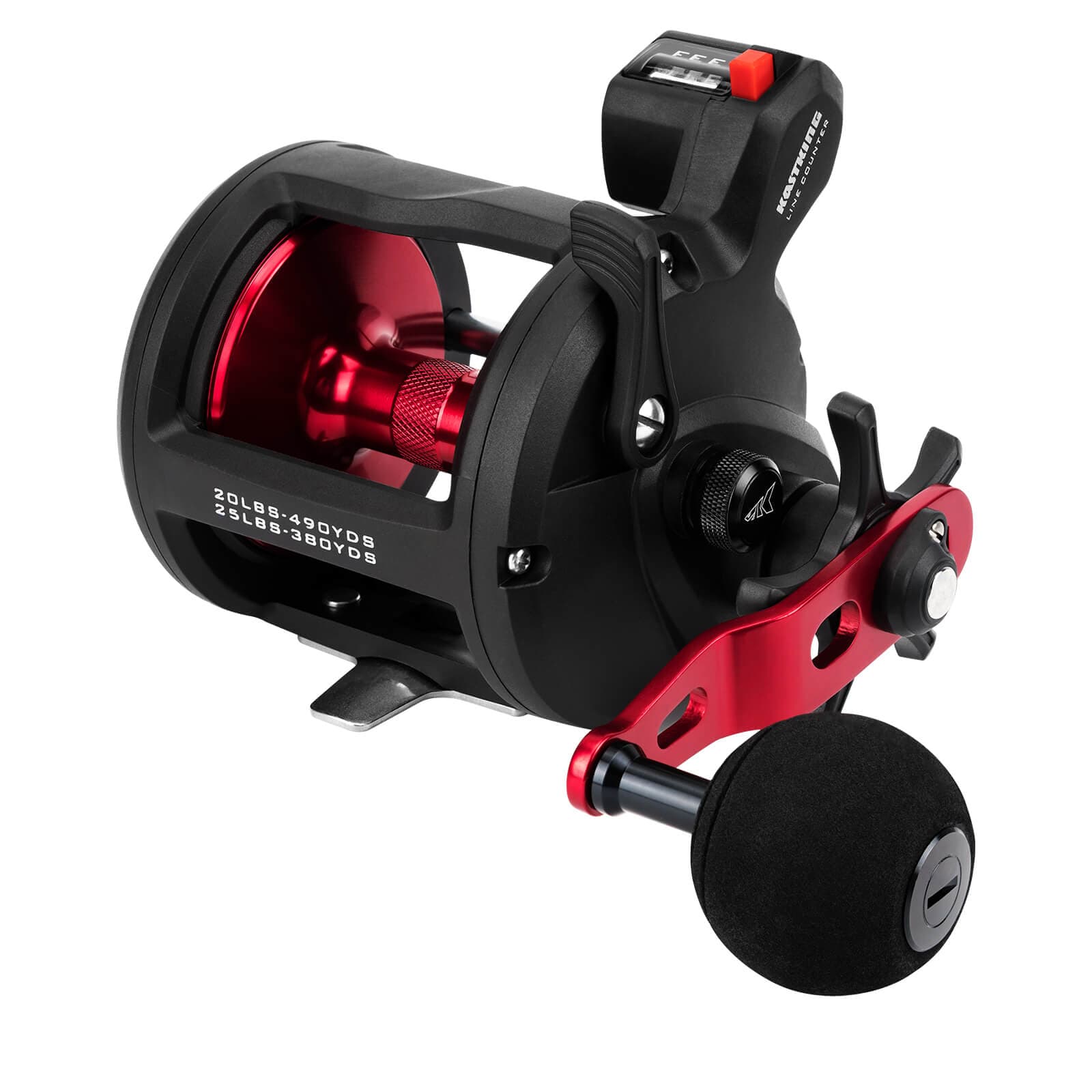 KastKing ReKon Line Counter or Level Wind Trolling Fishing Reel