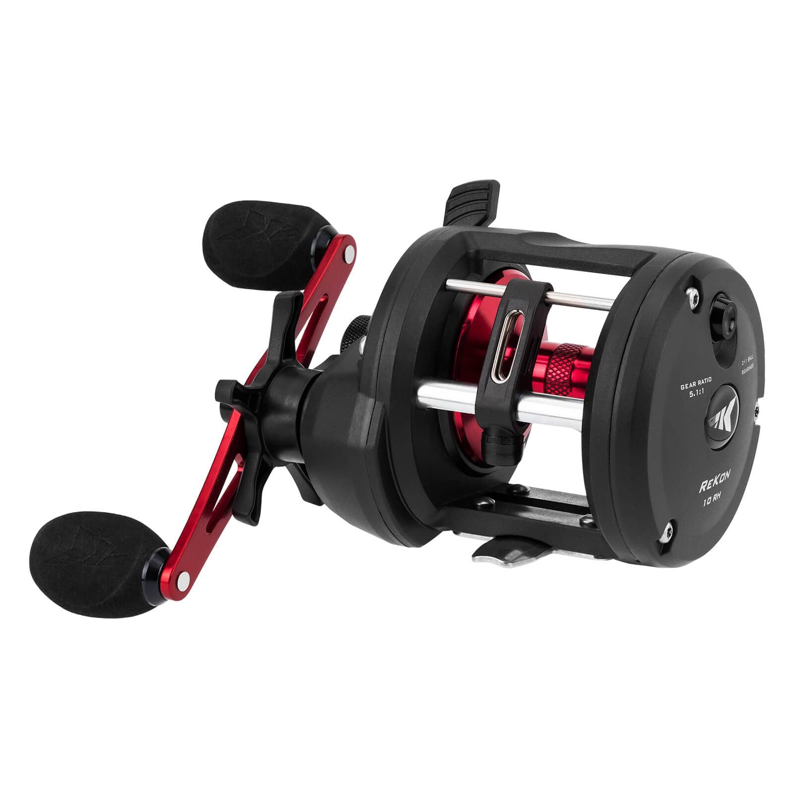 KastKing ReKon Line Counter or Level Wind Trolling Fishing Reel