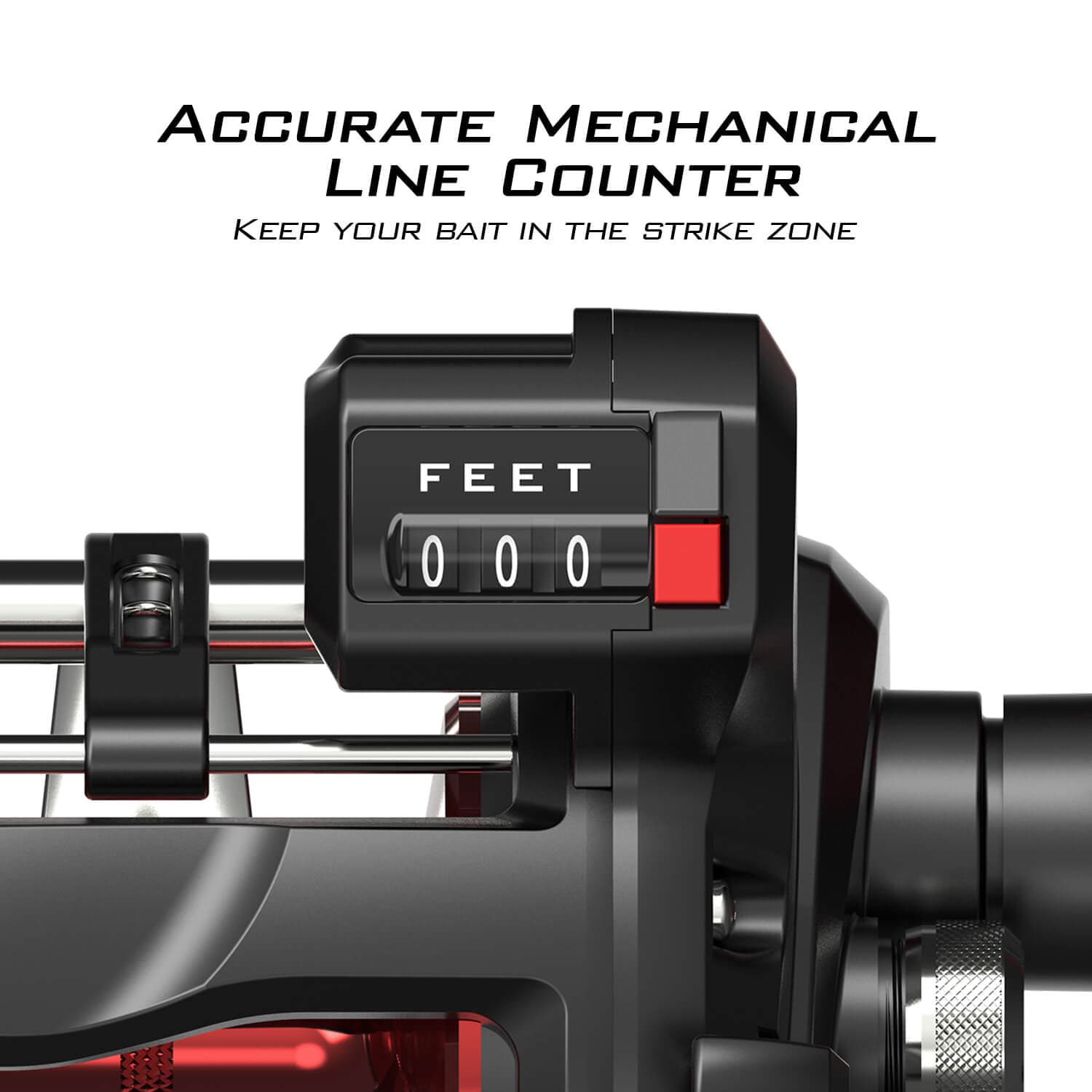 KastKing ReKon Line Counter or Level Wind Trolling Fishing Reel