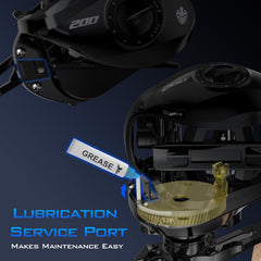 KastKing Megatron 200 Baitcasting Fishing Reel