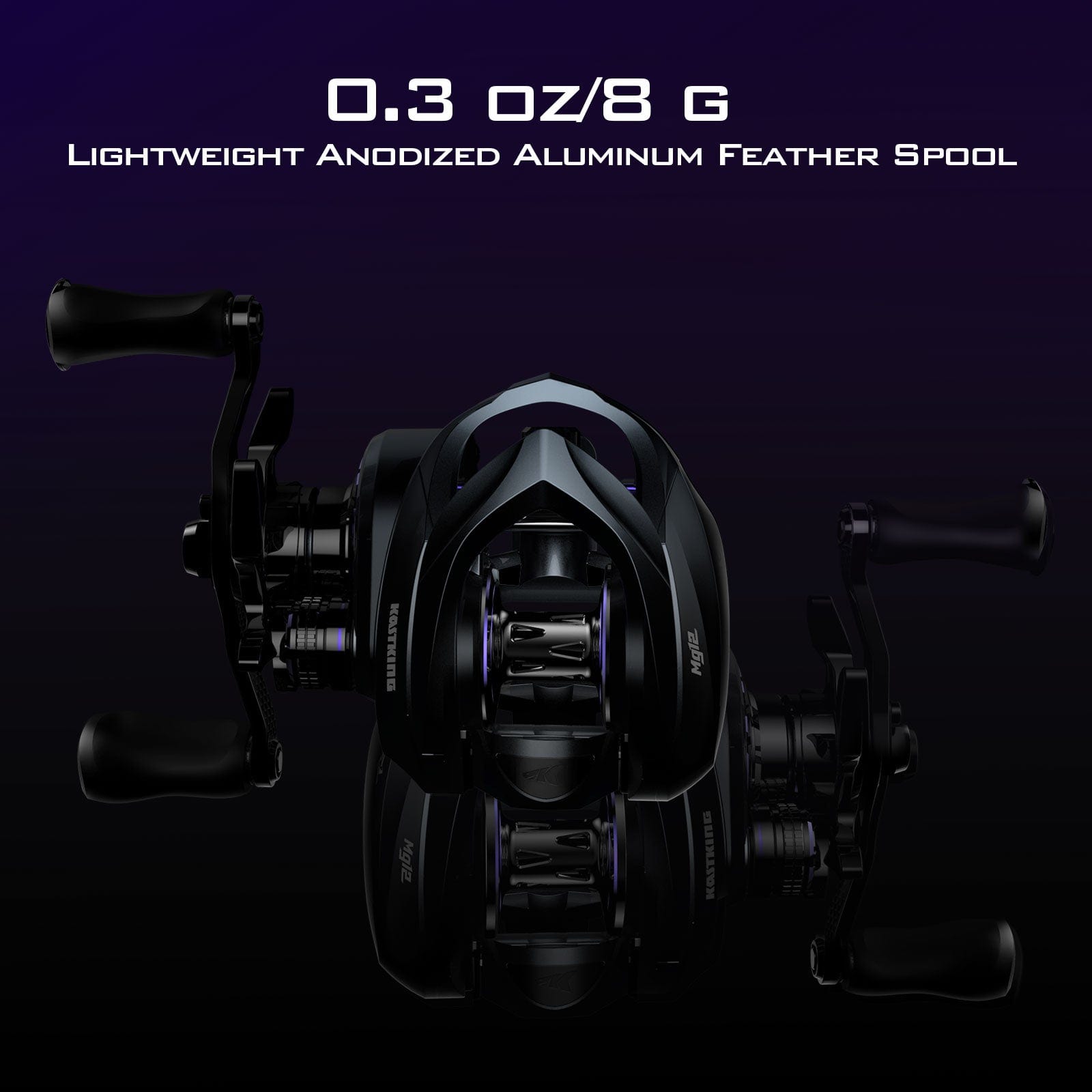 KastKing Mg12 Elite Magnesium Baitcasting Fishing Reel